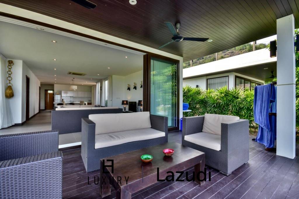 3 Bed Pool Villa with Sea and Mountain Views