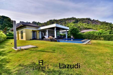 3 Bed Pool Villa with Sea and Mountain Views