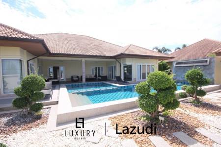 Good Quality 3 Bedroom Pool Villa On A Nice End Plot