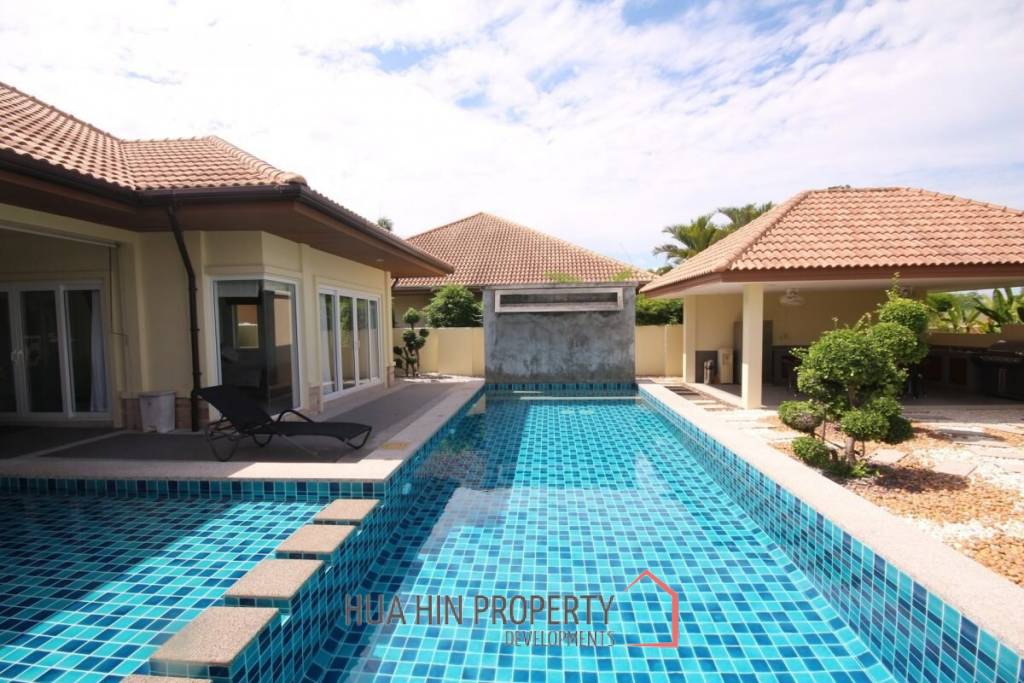 Good Quality 3 Bedroom Pool Villa On A Nice End Plot