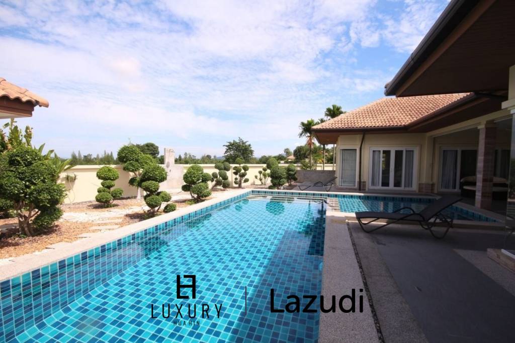 Good Quality 3 Bedroom Pool Villa On A Nice End Plot