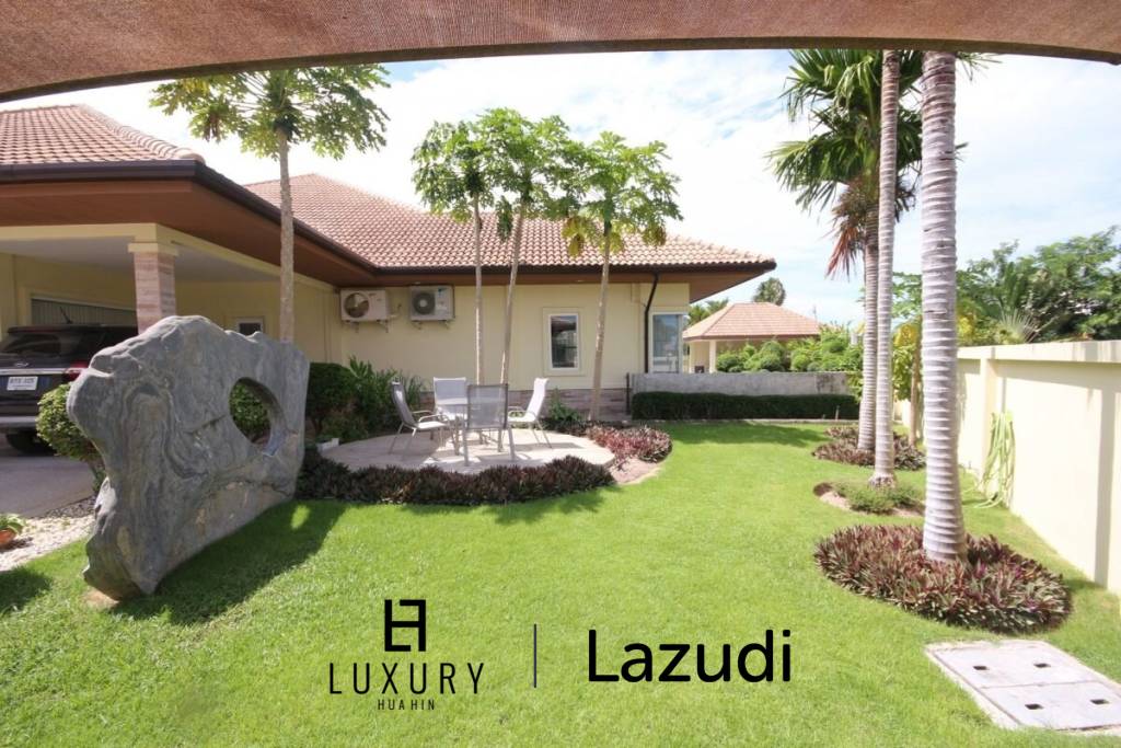 Good Quality 3 Bedroom Pool Villa On A Nice End Plot