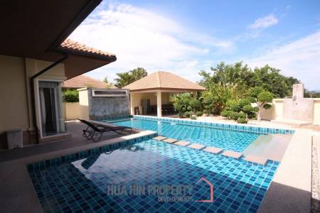 Good Quality 3 Bedroom Pool Villa On A Nice End Plot