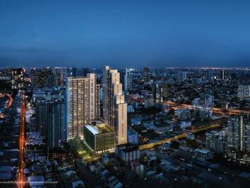 1 bed plus corner 33.50SQM Denim Jatujak Building A B C