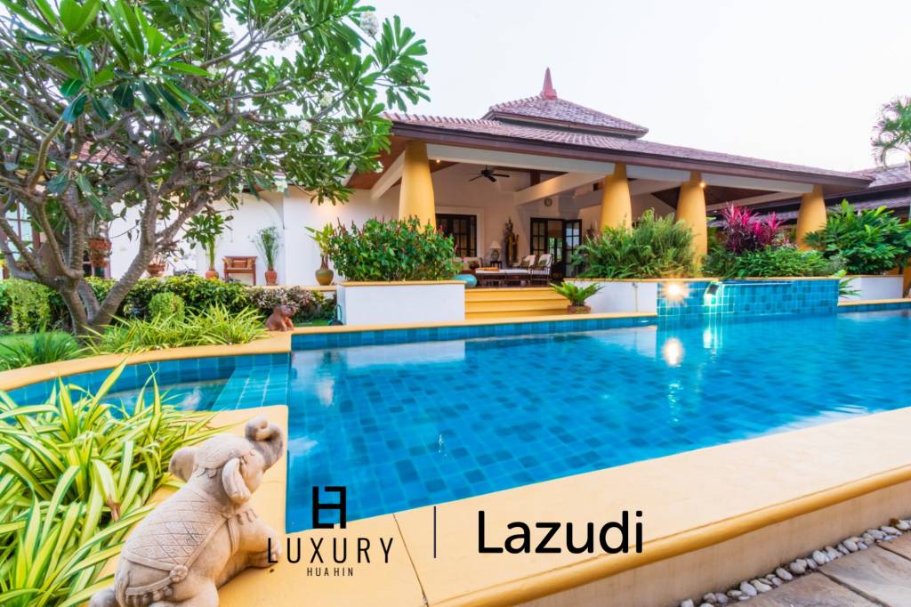 Luxury 5 Bedroom Bali Style Villa - Close to town