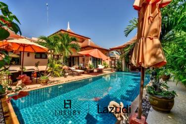 3 Schlafzimmer Bali Pool Villa mit Gästehaus und Dienstmädchenquartier