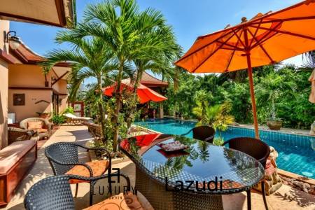 3 Schlafzimmer Bali Pool Villa mit Gästehaus und Dienstmädchenquartier