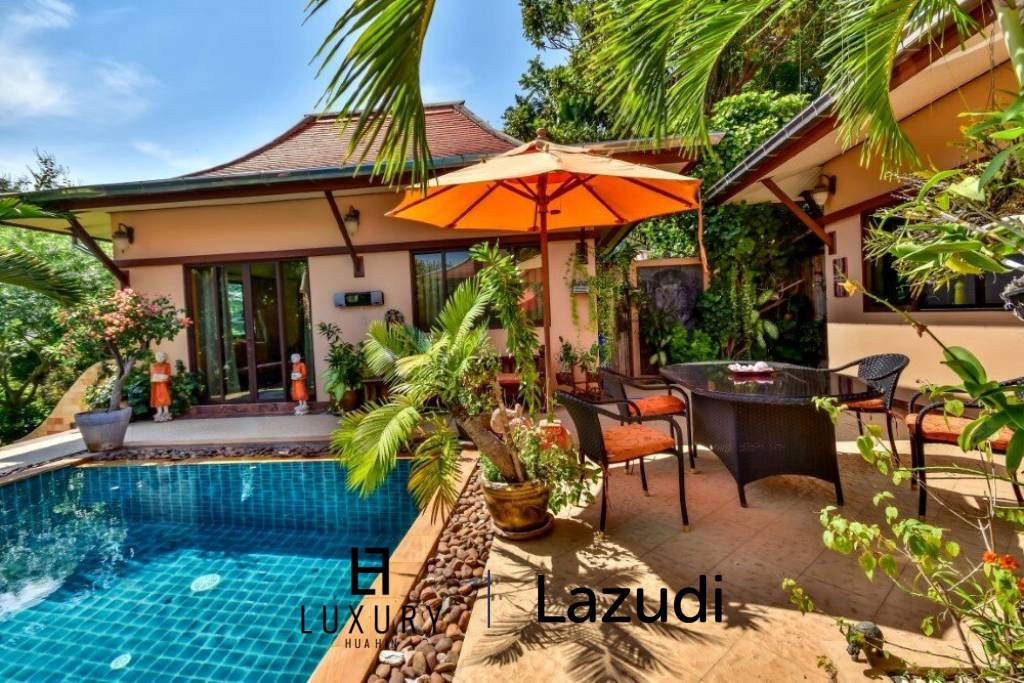 3 Bedrooms Bali Pool Villa with Guest House and Maids Quarters