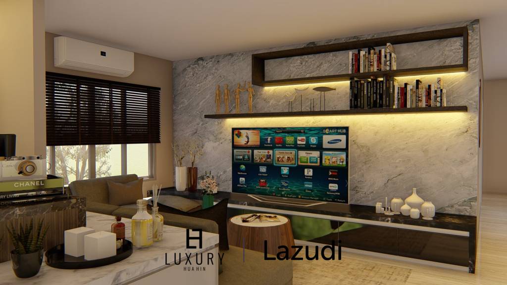 Hua Hin Grand Hills : New well constructed Villa's in Soi 70 - New Development