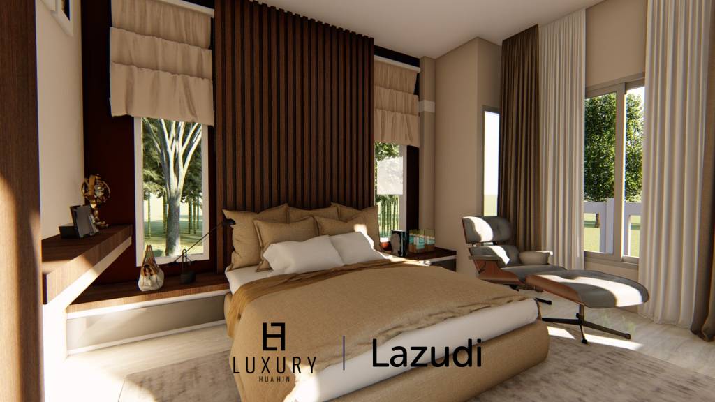 Hua Hin Grand Hills : New well constructed Villa's in Soi 70 - New Development