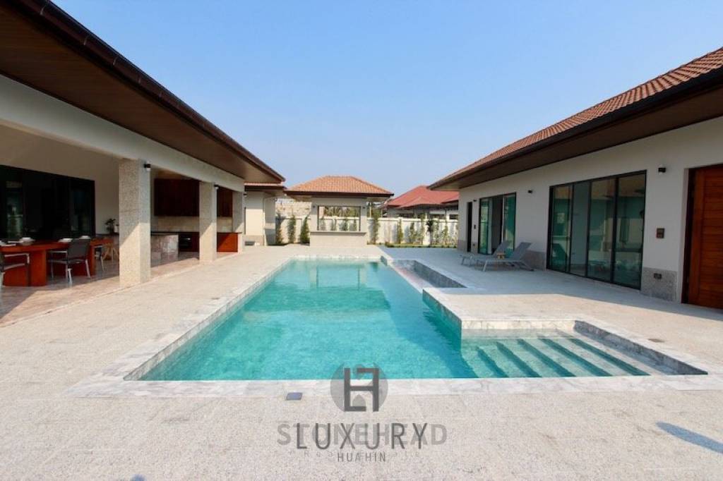 Kürzlich fertiggestellt: Hochwertige Pool Villen in der Nähe des Khao Kalok Strandes - Pranburi