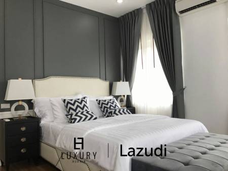 Neues einstöckiges Haus mit Schlafzimmern - neues Bauprojekt