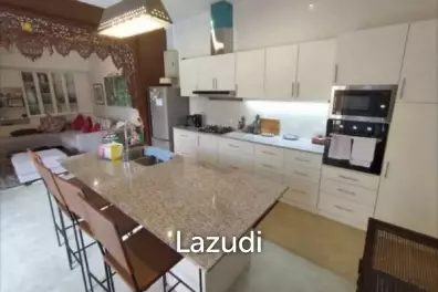 SUGAR PALM :  Nice quality quadruplet 3 bed pool villa