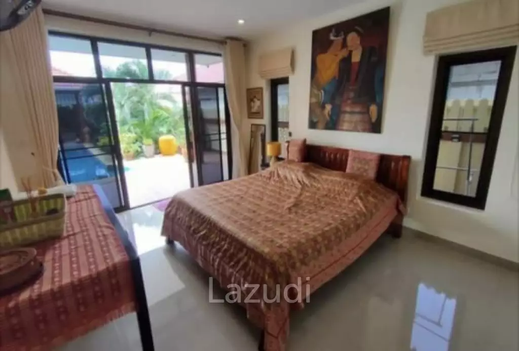 SUGAR PALM :  Nice quality quadruplet 3 bed pool villa