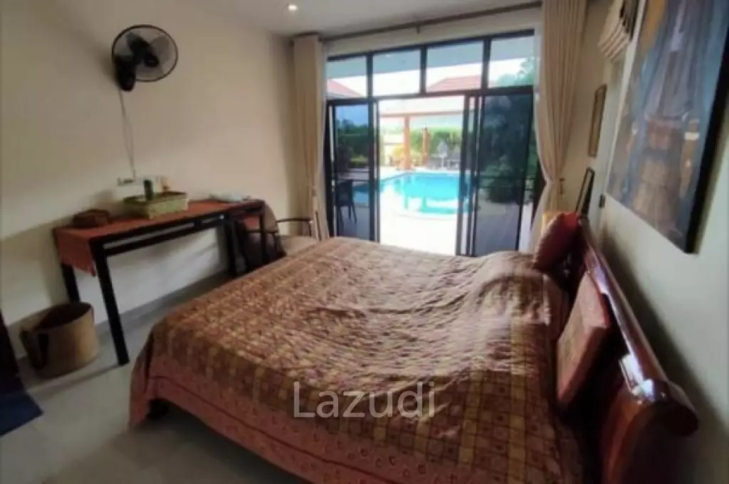 SUGAR PALM :  Nice quality quadruplet 3 bed pool villa