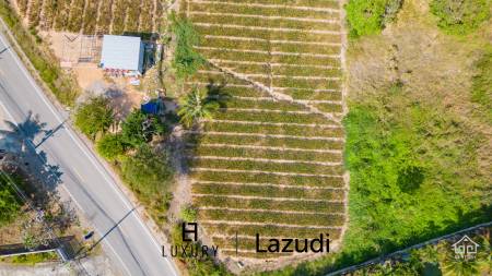 2 Rai land divided in 4  plots