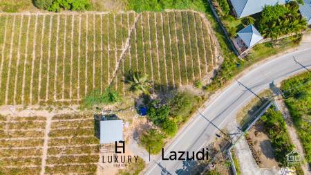 2 Rai land divided in 4  plots