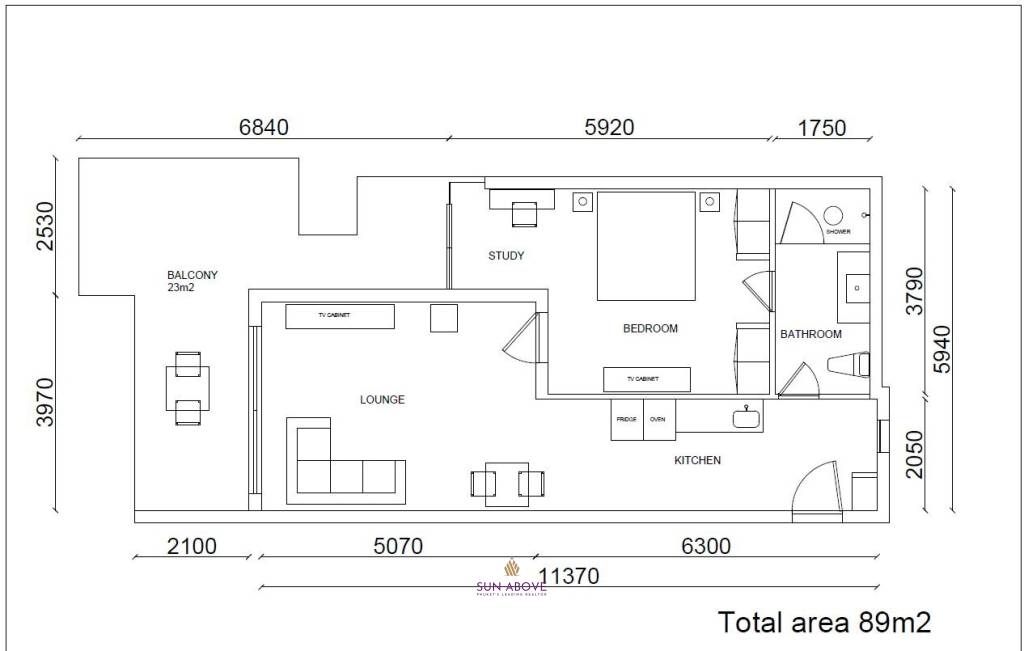 คอนโด Absolute Twin Sands Resort and Spa 1 ห้องนอน พื้นที่กว้าง วิวทะเล ภูเก็ต