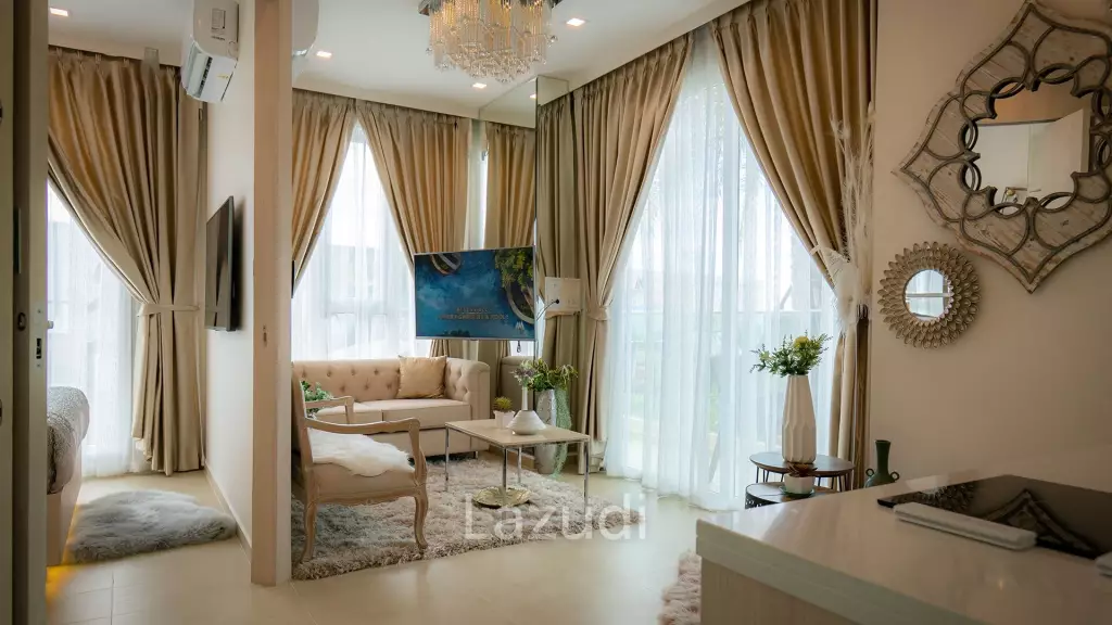 1 ห้องนอน 1 ห้องน้ำ  40 ตร.ม มารีน่า โกลเด้น เบย์ พัทยา