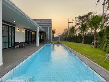 4 Bedrooms 4 Bathrooms 420 SQ.M New Design Nordic Pool Villa.