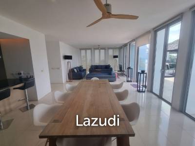4 Bed Sea View Pool Villa | Walk to Surin Beach