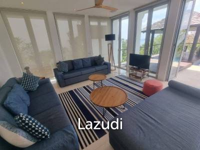4 Bed Sea View Pool Villa | Walk to Surin Beach