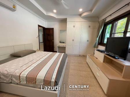 COCONUT GARDENS : Good size 3 bed pool villa