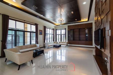 LARGE 6 BED HOUSE FOR SALE ON A 5 RAI PROPERTY WITH A FISHING POND