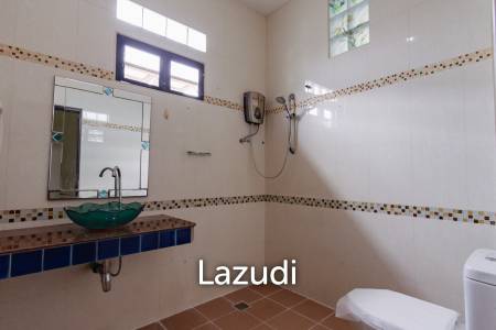 LARGE 6 BED HOUSE FOR SALE ON A 5 RAI PROPERTY WITH A FISHING POND