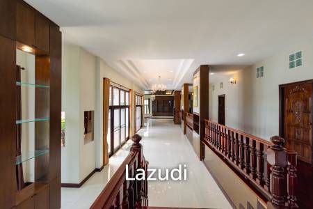 LARGE 6 BED HOUSE FOR SALE ON A 5 RAI PROPERTY WITH A FISHING POND