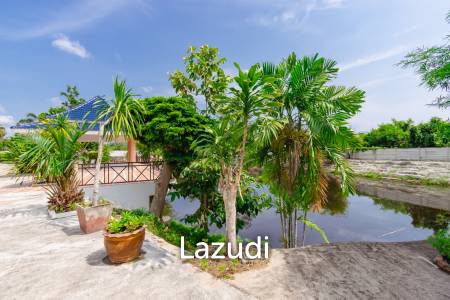 LARGE 6 BED HOUSE FOR SALE ON A 5 RAI PROPERTY WITH A FISHING POND