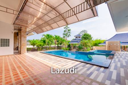 LARGE 6 BED HOUSE FOR SALE ON A 5 RAI PROPERTY WITH A FISHING POND