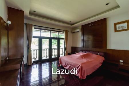 LARGE 6 BED HOUSE FOR SALE ON A 5 RAI PROPERTY WITH A FISHING POND