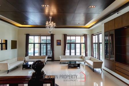 LARGE 6 BED HOUSE FOR SALE ON A 5 RAI PROPERTY WITH A FISHING POND