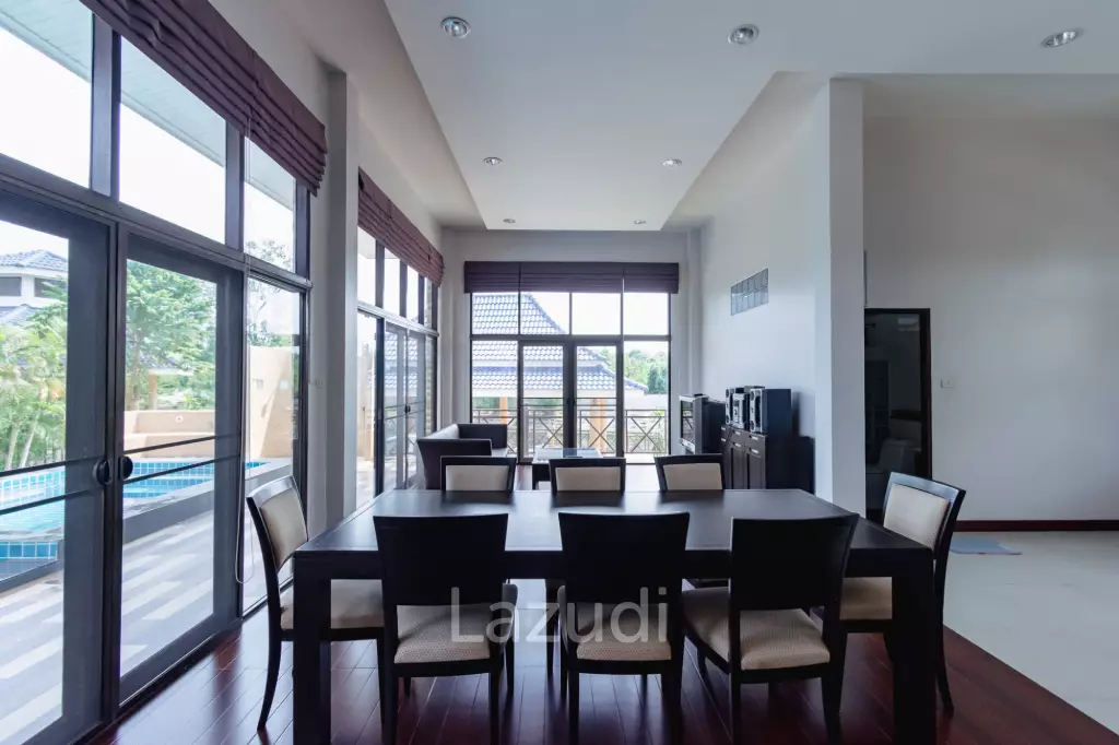LARGE 6 BED HOUSE FOR SALE ON A 5 RAI PROPERTY WITH A FISHING POND