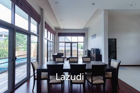 LARGE 6 BED HOUSE FOR SALE ON A 5 RAI PROPERTY WITH A FISHING POND