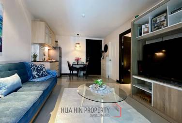 The 88 Condo Hua Hin : 1 BR Condo With Pool View