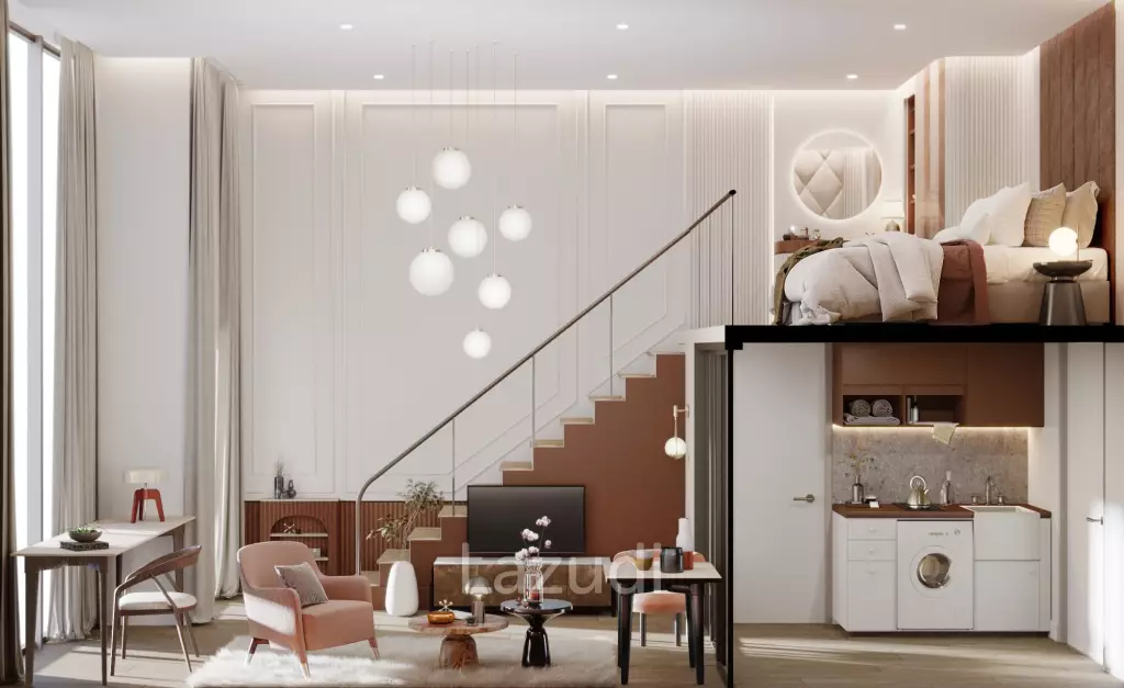 1 Bed 1 Bath  34 SQ.M Origin Plug + Play Nonthaburi Station