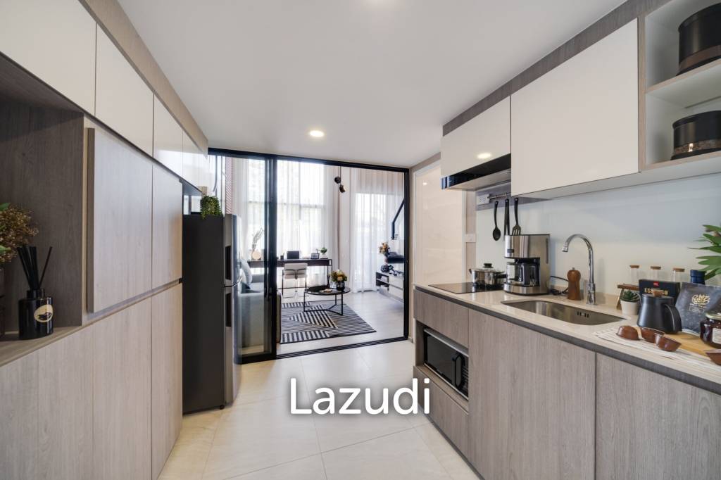 35 sqm duplex condo on 21st floor in Bang Bamru Bangkok