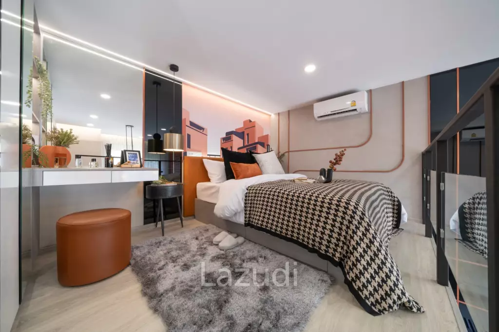 Modern 1 Bedroom Duo Space Condo 25.44 sqm on 21st Floor Bang Bamru Bangkok
