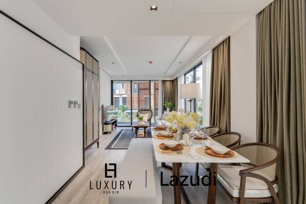 1 Bed 1 Bath 75.83 SQ.M. Intercontinental Residences Hua Hin