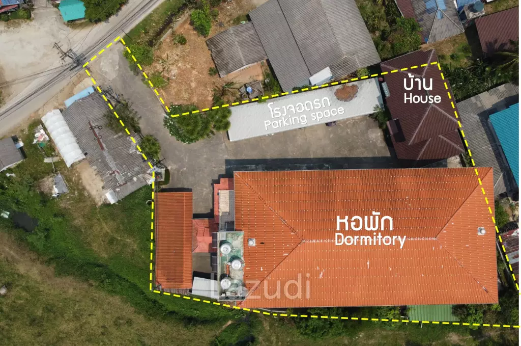 A dormitory with a 2-storey house Near to University.