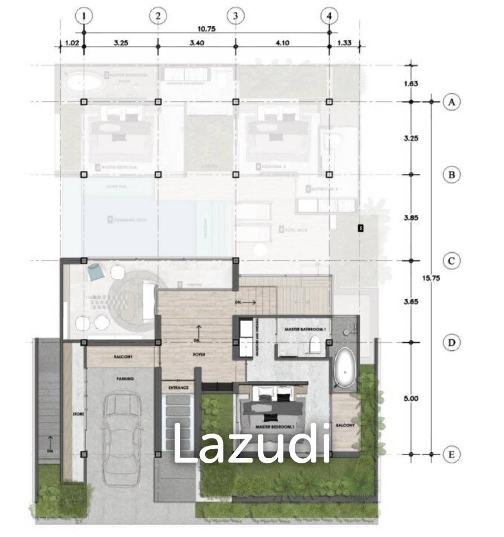 Type B, 3Bed 300SQ.M Walai Layan Phuket