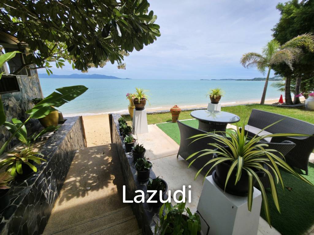 5-Beds Beachfront Villa with Special Price in Maenam