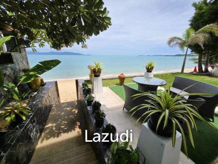 5-Beds Beachfront Villa with Special Price in Maenam