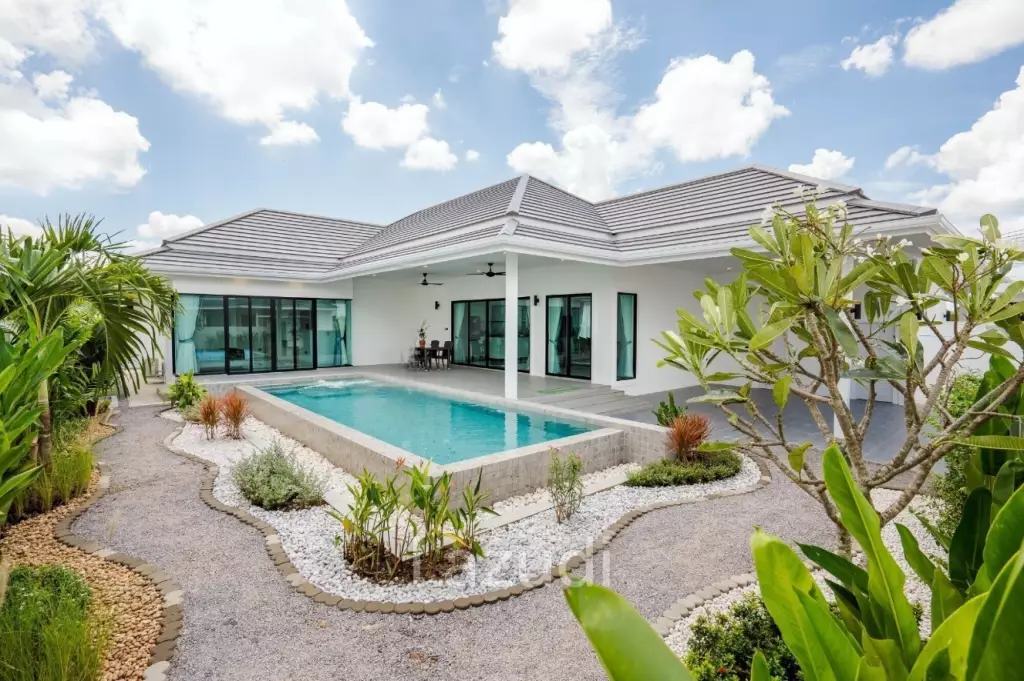 Modern Pool Villa - 10 min Drive to Hua Hin - Thap Tai