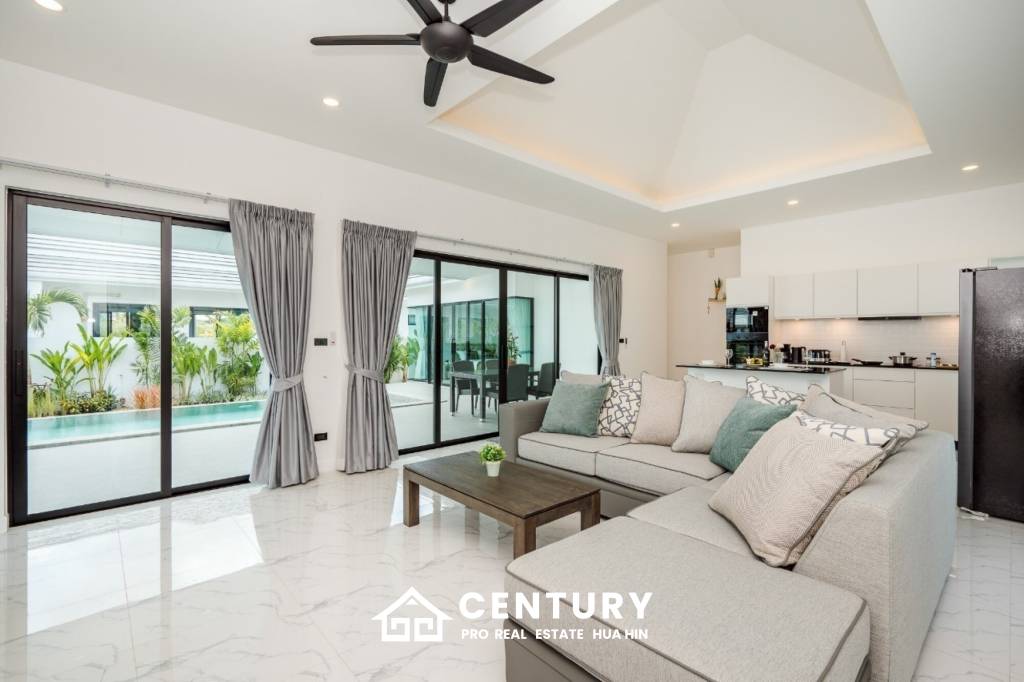 Modern Pool Villa - 10 min Drive to Hua Hin - Thap Tai