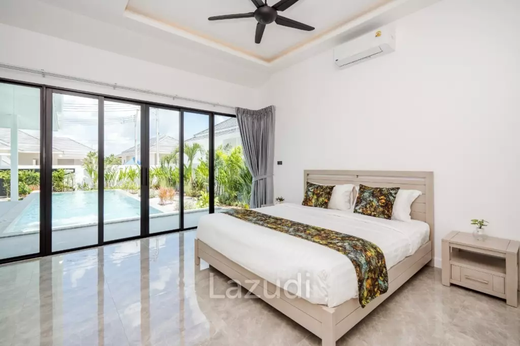 Modern Pool Villa - 10 min Drive to Hua Hin - Thap Tai
