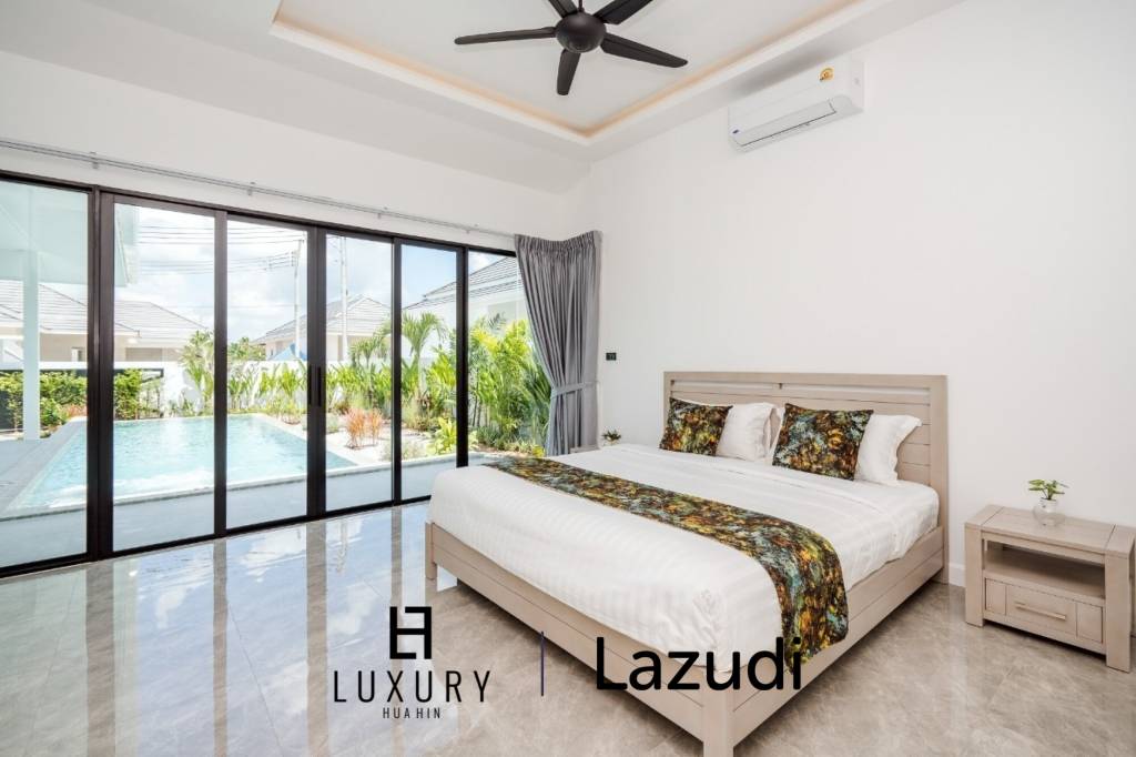 Modern Pool Villa - 10 min Drive to Hua Hin - Thap Tai