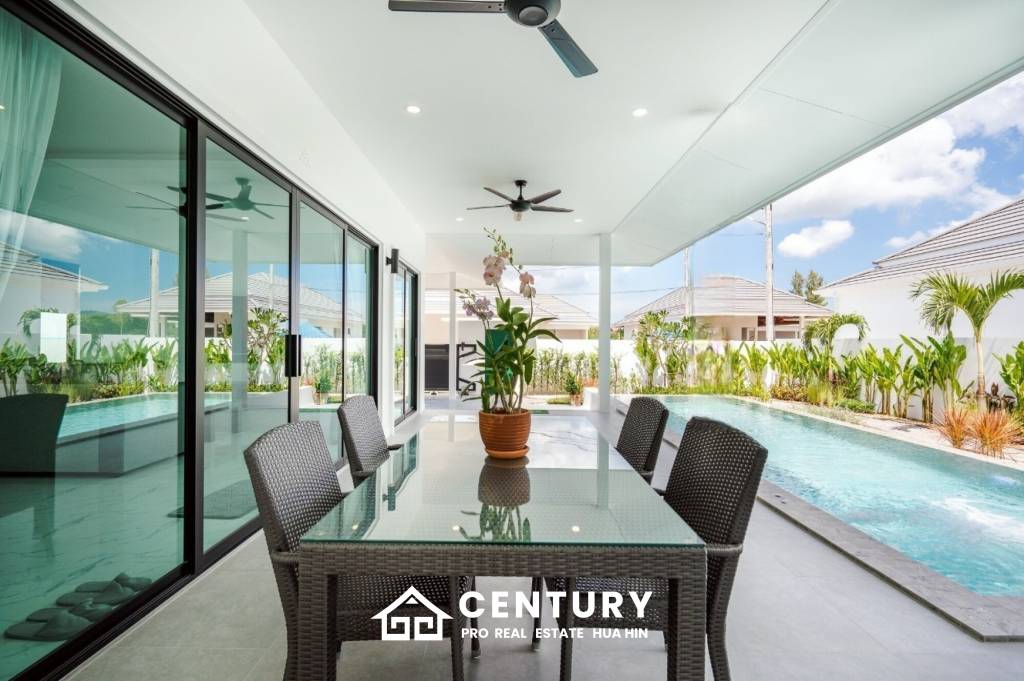 Modern Pool Villa - 10 min Drive to Hua Hin - Thap Tai